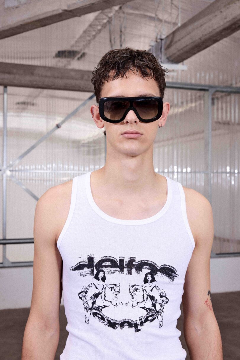 Delfos Exotic Tank-Top Blanco - Image 5