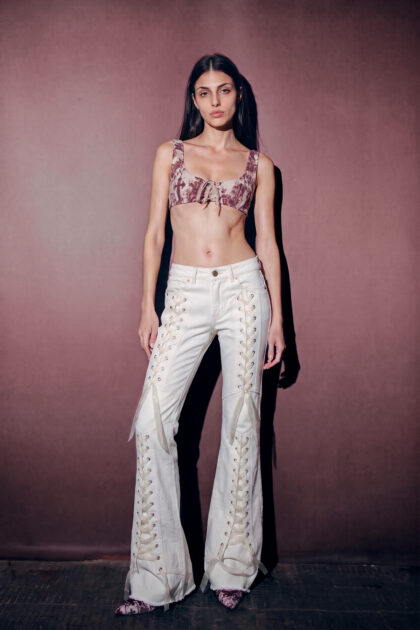 Raw Corset Jeans