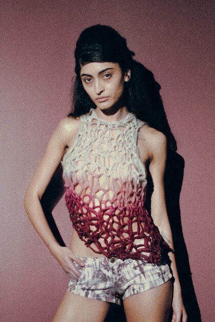 Degradé Organza Top